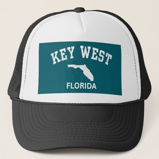 Key West Florida  Trucker Pet (Voorkant)