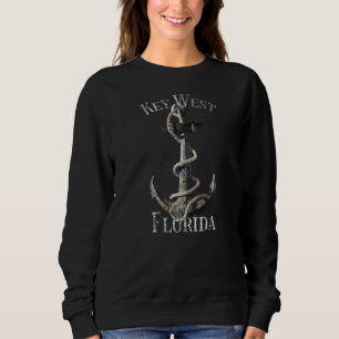 Key West Florida Vacation Nautical Anchor Sailing Trui