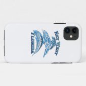 Key West Florida Vacation Tribal Dolphins Case-Mate iPhone Case (Achterkant (horizontaal))