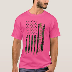 Key West Florida Verenigde Staten Distressed Camp T-shirt