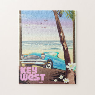 Key West Florida vintage reisposter Legpuzzel
