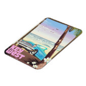 Key West Florida vintage reisposter Magneet (Linkerzijde)