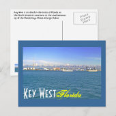 Key West, Florida, VS Briefkaart (Voorkant / Achterkant)