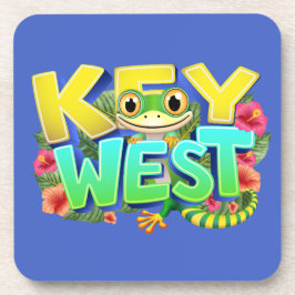 Key West Gecko Florida Bier Onderzetter