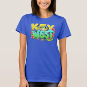 Key West Gecko Florida T-shirt (Voorkant)