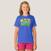 Key West Gecko Florida T-shirt (Voorkant volledig)