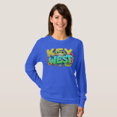 Key West Gecko Florida T-shirt (Voorkant volledig)