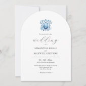 Key West geïnspireerde tropische bruiloft uitnodig Kaart (Voorkant)