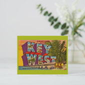 Key West Groet  Briefkaart (Staand voorkant)