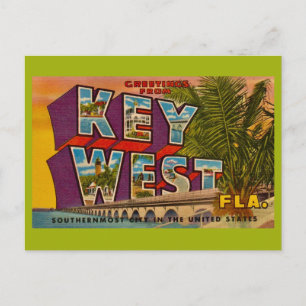 Key West Groet  Briefkaart
