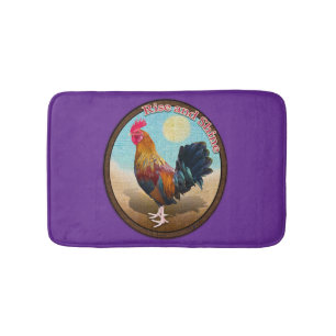 Key West Gypsy Haan Opstaan en Schijnen Vintage Ov Badmat