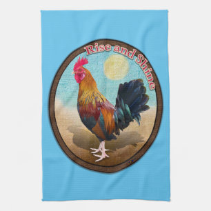 Key West Gypsy Haan Opstaan en Schijnen Vintage Ov Theedoek