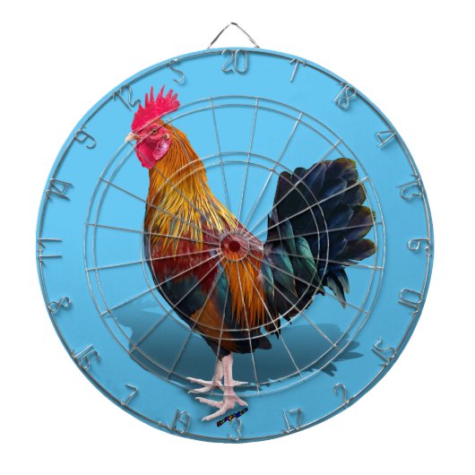 Key West - Gypsy Rooster Dartbord (Voorkant)