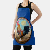 Key West - Gypsy Rooster Goedemorgen  Ovaal Schort (Insitu)