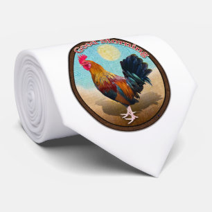 Key West - Gypsy Rooster Goedemorgen  Ovaal Stropdas