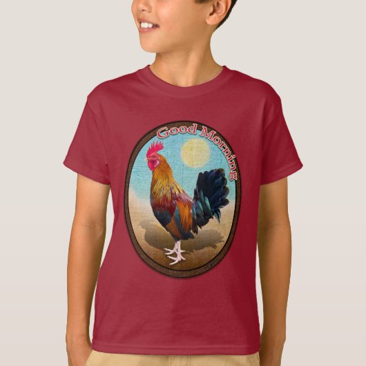 Key West - Gypsy Rooster Goedemorgen  Ovaal T-shirt (Voorkant)