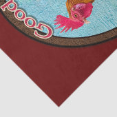 Key West - Gypsy Rooster Goedemorgen Ovaal Tissuepapier (Detail)