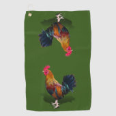 Key West - Gypsy Rooster Golfhanddoek (Voorkant)