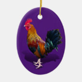 Key West - Gypsy Rooster Keramisch Ornament (Voorkant)