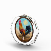 Key West - Gypsy Rooster  Ovaal Fotoblokken (Rechts)