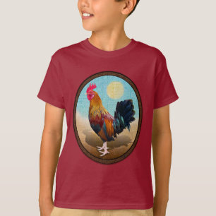Key West - Gypsy Rooster Ovaal T-shirt