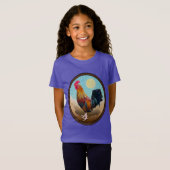 Key West - Gypsy Rooster Ovaal T-shirt (Voorkant volledig)