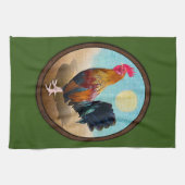 Key West - Gypsy Rooster Ovaal Theedoek (Horizontaal)