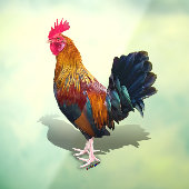 Key West - Gypsy Rooster Raamsticker (Vel 3)
