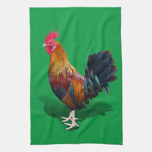 Key West - Gypsy Rooster Theedoek (Verticaal)
