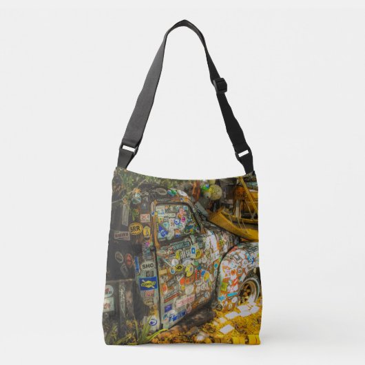Key West is Art, Old Pickup Truck Crossbody Tas (Voorkant)