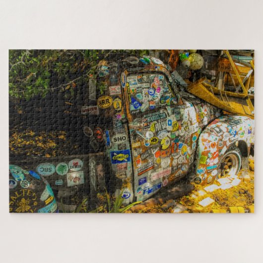 Key West is Art, Old Pickup Truck Legpuzzel (Horizontaal)