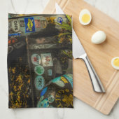 Key West is Art, Old Pickup Truck Theedoek (Quarter Fold)