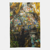 Key West is Art, Old Pickup Truck Theedoek (Verticaal)