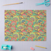 Key West Island Tropical Floral Pattern Tissuepapier (Craft)