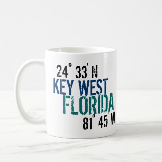 Key West Latitude Koffiemok (Links)