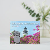 Key West Lighthouse, Briefkaart Florida (Staand voorkant)