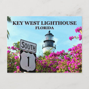 Key West Lighthouse, Briefkaart Florida