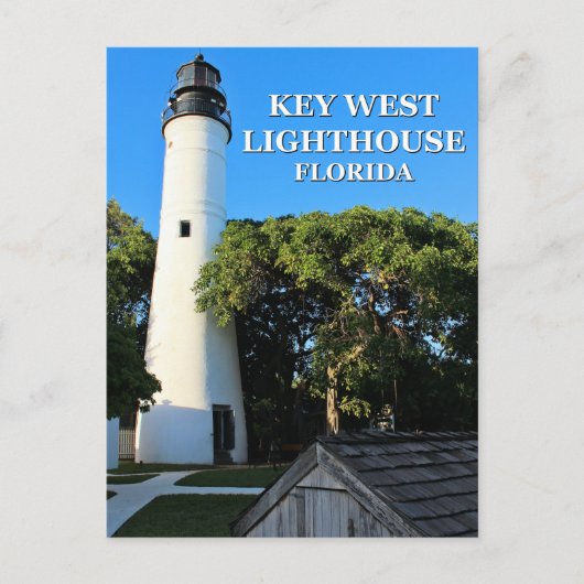 Key West Lighthouse, Briefkaart Florida (Voorkant)