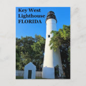 Key West Lighthouse, Briefkaart Florida (Voorkant)