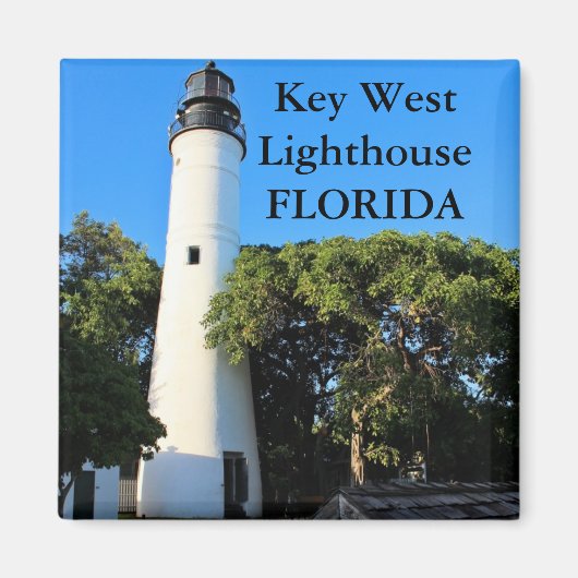 Key West Lighthouse, Florida Magnet (Voorkant)