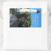 Key West Lighthouse, Florida Rechthoekige Sticker (Tas)