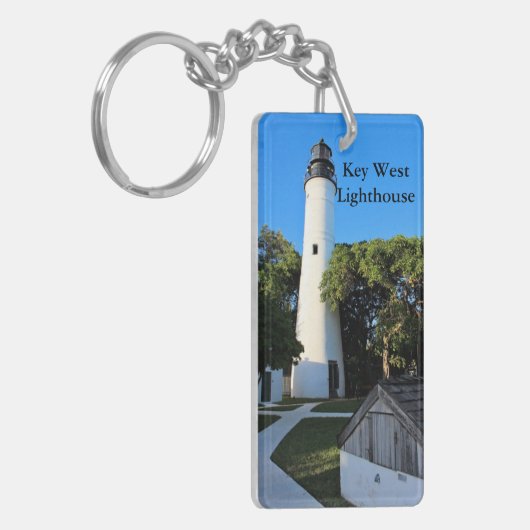 Key West Lighthouse, Florida Sleutelhanger (Voorkant Links)