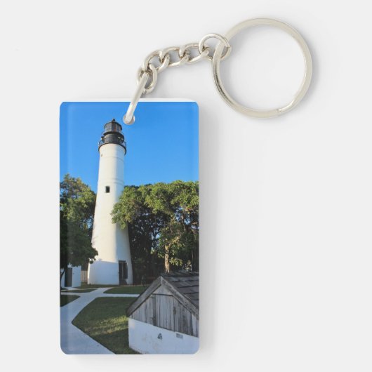 Key West Lighthouse, Florida Sleutelhanger (achterkant)