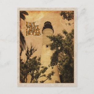 Key West Lighthouse  Foto Briefkaart