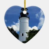 Key West Lighthouse Keramisch Ornament (Voorkant)