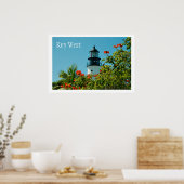 Key West LIghthouse, Key West Florida Poster (Keuken)