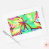 Key West Lily Rechthoekige Sticker (Envelop)