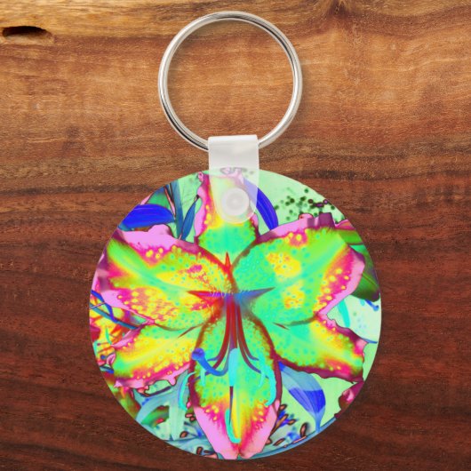 Key West Lily Sleutelhanger (Voorkant)