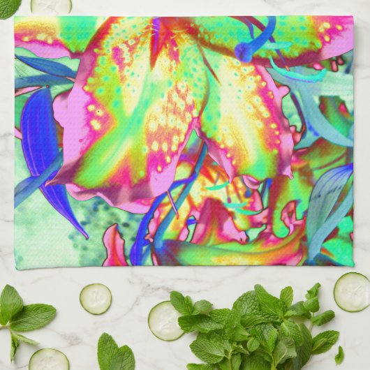 Key West Lily Theedoek (Gevouwen)