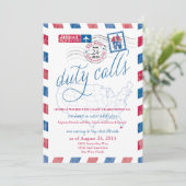 Key West Luchtpost Militaire Verhuis Aankondiging (Staand voorkant)